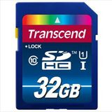 32 GB Transcend Premium UHS-I SDHC Class 10 Bulk