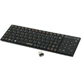 LogiLink Funk Tastatur mit Touchpad USB Deutsch schwarz (kabellos) LogiLink Funk Tastatur mit Touchpad USB Deutsch schwarz (kabellos)
