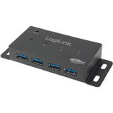 LogiLink UA0149 4-port USB 3.0 extern mit Netzteil schwarz LogiLink UA0149 4-port USB 3.0 extern mit Netzteil schwarz