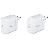D-Link Powerline AV Wireless N Mini Starter Kit 500 MBit/s 1x LAN D-Link Powerline AV Wireless N Mini Starter Kit 500 MBit/s 1x LAN