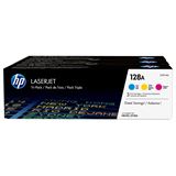 HP Toner 128A CYM Tri-Pack