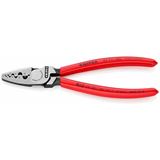 Aderendh&uuml;lsenzange L.180mm 0,5-16mm2 KNIPEX m.Ku.-&Uuml;berzug