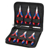 Elektronikzangenset 7tlg. i.Etui KNIPEX