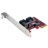 Startech PCI Express Schnittstellenkarte SATA III 2 Port PCIe 2.0 x1 Startech PCI Express Schnittstellenkarte SATA III 2 Port PCIe 2.0 x1