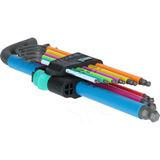 Wera Winkelschraubendrehersatz 6KT 9-tlg. SW1,5-10mm Farbcodierung im Wera Winkelschraubendrehersatz 6KT 9-tlg. SW1,5-10mm Farbcodierung im