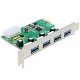 Delock 89363 4 Port PCIe 2.0 x1 retail