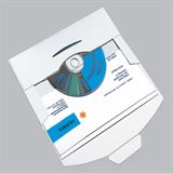Herma 10 CD-PostPack Versandkuvert mit Steckverschluss weiß Herma 10 CD-PostPack Versandkuvert mit Steckverschluss weiß