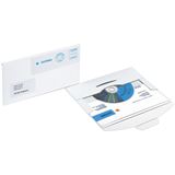 Herma 25 CD-PostPack Versandkuvert mit Steckverschluss weiß Herma 25 CD-PostPack Versandkuvert mit Steckverschluss weiß