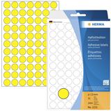 Herma 2231 gelb rund Vielzwecketiketten 1.3x1.3 cm (32 Blatt (2464 Herma 2231 gelb rund Vielzwecketiketten 1.3x1.3 cm (32 Blatt (2464