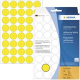 Herma 2251 gelb rund Vielzwecketiketten 1.9x1.9 cm (32 Blatt (1280 Herma 2251 gelb rund Vielzwecketiketten 1.9x1.9 cm (32 Blatt (1280