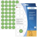Herma 2255 gruen rund Vielzwecketiketten 1.9x1.9 cm (32 Blatt (1280 Herma 2255 gruen rund Vielzwecketiketten 1.9x1.9 cm (32 Blatt (1280