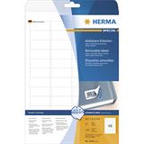 Herma 4346 abl&ouml;sbar Universal-Etiketten 4.57x2.12 cm (25 Blatt