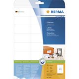 Herma 4360 Premium Universal-Etiketten 7.0x3.6 cm (25 Blatt (600