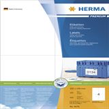 Herma 4676 Premium Universal-Etiketten 10.5x14.8 cm (100 Blatt (400 Herma 4676 Premium Universal-Etiketten 10.5x14.8 cm (100 Blatt (400