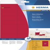 Herma 5045 rot Universal-Etiketten 6.35x2.96 cm (20 Blatt (540