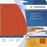 Herma 5059 rot Universal-Etiketten 10.5x4.23 cm (20 Blatt (280