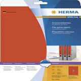 Herma 5092 rot Ordneretiketten 19.2x3.8 cm (20 Blatt (140 Etiketten)) Herma 5092 rot Ordneretiketten 19.2x3.8 cm (20 Blatt (140 Etiketten))