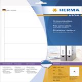 Herma 8621 blickdicht Ordneretiketten 19.2x6.1 cm (10 Blatt (40