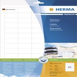 Herma 8629 Premium Universal-Etiketten 3.8x2.12 cm (10 Blatt (650 Herma 8629 Premium Universal-Etiketten 3.8x2.12 cm (10 Blatt (650