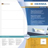 Herma 10316 repositionierbar Adressetiketten 9.91x5.7 cm (100 Blatt