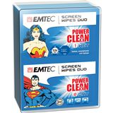 (€0,15*/1L) EMTEC Duo-Tücher Superman & Wonder Woman (€0,15*/1L) EMTEC Duo-Tücher Superman & Wonder Woman