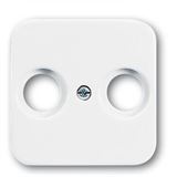 Busch-Jaeger Zentralscheibe aws f.Antennendose 2Loch 2531-214 Busch-Jaeger Zentralscheibe aws f.Antennendose 2Loch 2531-214