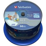 Verbatim BD-R 25 GB bedruckbar 50er Spindel (43812)