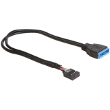 Delock 19 poliger USB 3.0 Pin-Header Buchse für 9pol USB Stecker Delock 19 poliger USB 3.0 Pin-Header Buchse für 9pol USB Stecker