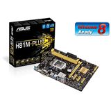 Asus H81M-Plus Intel H81 So.1150 Dual Channel DDR3 mATX Retail Asus H81M-Plus Intel H81 So.1150 Dual Channel DDR3 mATX Retail