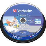 Verbatim BD-R 25 GB bedruckbar 10er Spindel (43804)