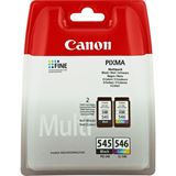 Canon Tinte PG-545/546 Multipack 8287B005 schwarz, cyan, magenta, gelb