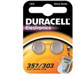 Duracell 357/303 SR44 Silberoxid Knopfzellen Batterie 1.5 V 2er Pack Duracell 357/303 SR44 Silberoxid Knopfzellen Batterie 1.5 V 2er Pack