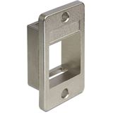 DELOCK Keystone Halterung f Ger&auml;teeinbau