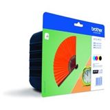 Brother Tinte Multipack LC129XLVALBPDR schwarz, cyan, magenta, gelb Brother Tinte Multipack LC129XLVALBPDR schwarz, cyan, magenta, gelb