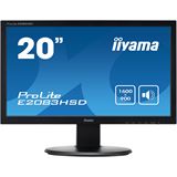 19.5" (49.50cm) iiyama ProLite E2083HSD-B1 schwarz 1600x900 VGA 19.5" (49.50cm) iiyama ProLite E2083HSD-B1 schwarz 1600x900 VGA