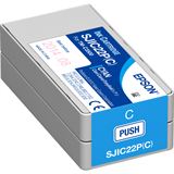 Epson Tintenpatrone cyan für TM-C3500