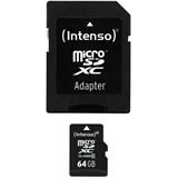 64 GB Intenso High Performance microSDXC Class 10 Retail inkl. 64 GB Intenso High Performance microSDXC Class 10 Retail inkl.