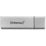 128 GB Intenso Ultra Line silber microUSB 3.0