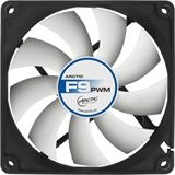 Arctic F9 PWM 92x92x25mm 600-1800 U/min 30 dB(A) schwarz/weiß Arctic F9 PWM 92x92x25mm 600-1800 U/min 30 dB(A) schwarz/weiß