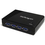 Startech ST4300USB3EU 4-port USB 3.0 extern mit Netzteil schwarz Startech ST4300USB3EU 4-port USB 3.0 extern mit Netzteil schwarz