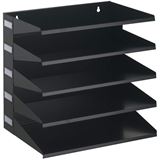 Durable Sortierreck 5tlg. 01 schwarz