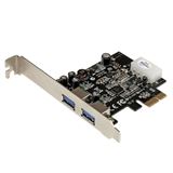 Startech PEXUSB3S25 2 Port PCIe x1 inkl. Low Profile Slotblech retail Startech PEXUSB3S25 2 Port PCIe x1 inkl. Low Profile Slotblech retail