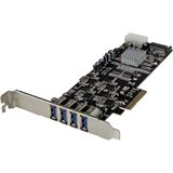 Startech PEXUSB3S44V 4 Port PCIe x4 inkl. Low Profile Slotblech retail Startech PEXUSB3S44V 4 Port PCIe x4 inkl. Low Profile Slotblech retail