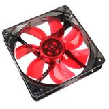 Cooltek Silent Fan 120 120x120x25mm 1200 U/min 16 dB(A) schwarz/rot Cooltek Silent Fan 120 120x120x25mm 1200 U/min 16 dB(A) schwarz/rot