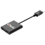 Club 3D SenseVision Multi Stream Transport Hub 1xDP ->2xDP Splitter für Monitore (CSV-5200) Club 3D SenseVision Multi Stream Transport Hub 1xDP ->2xDP Splitter für Monitore (CSV-5200)