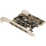LogiLink PC0057A 4 Port PCIe x1 retail
