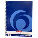 Herlitz Collegeblock A4 70g/m 80 BI lin Rand links+rechts