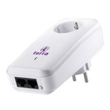 Terra Powerline 500 LAN Pro 500 MBit/s 2x LAN 10/100 1er Pack weiss Terra Powerline 500 LAN Pro 500 MBit/s 2x LAN 10/100 1er Pack weiss