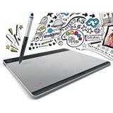 Wacom Intuos Pen & Touch S CTH-480S 152x95 mm USB schwarz/silber