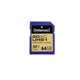 64 GB Intenso SDXC Class 10 U1 Retail